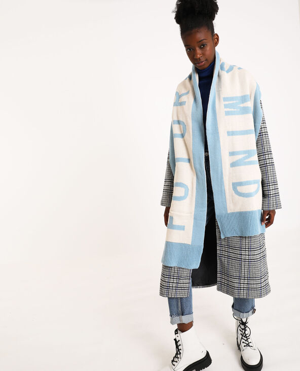Manteau bleu ciel pimkie outlet