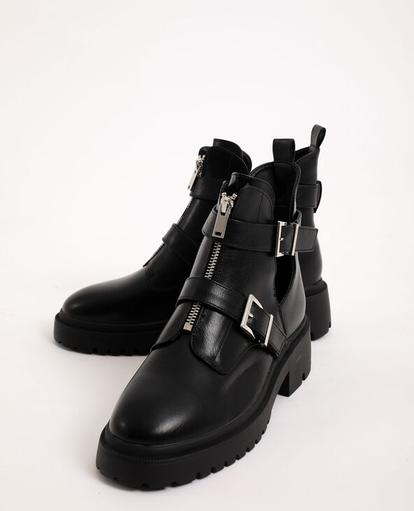 Boots rock boucles