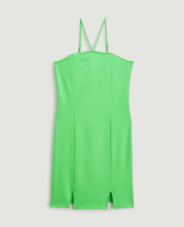 Robe courte et moulante vert - Pimkie
