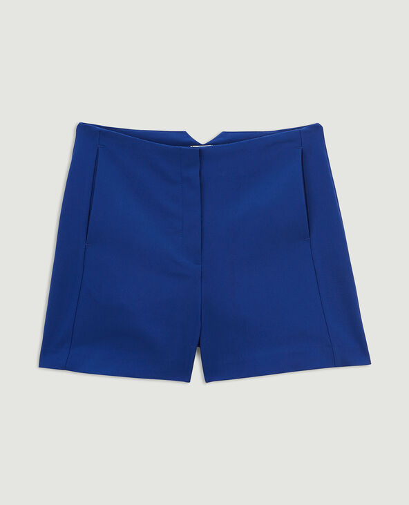 Short city taille haute bleu électrique - Pimkie