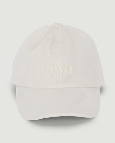 Casquette velours ras écru - Pimkie