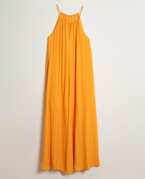 Robe longue orange - Pimkie