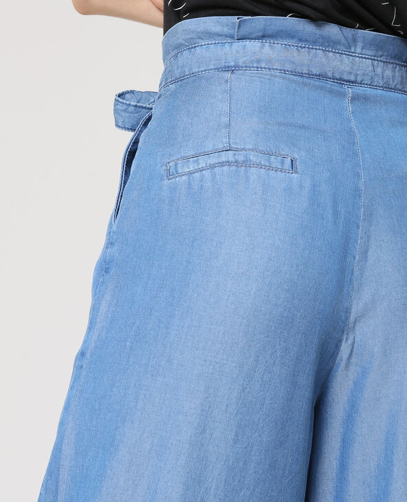 Pantalon fluide jean discount