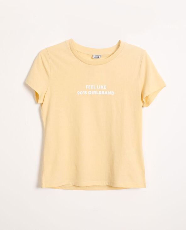 T-shirt basique beige - Pimkie