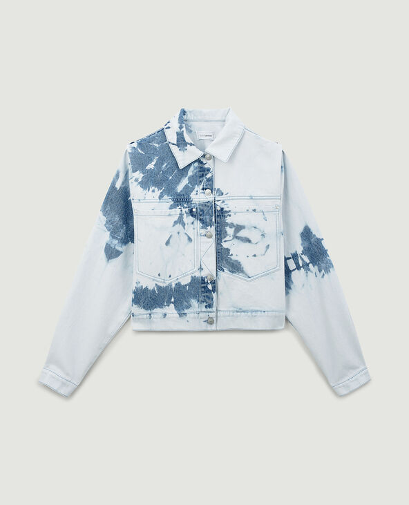 Veste en jean tie and dye online