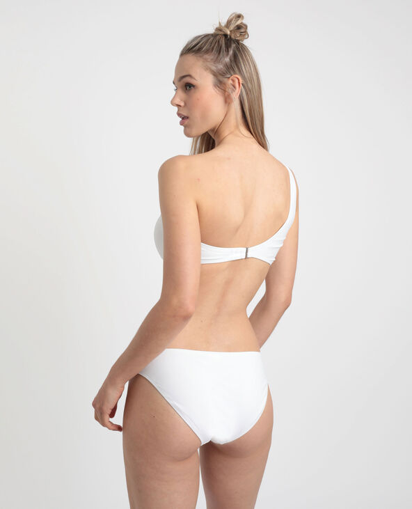 Haut de bikini asymétrique blanc - Pimkie