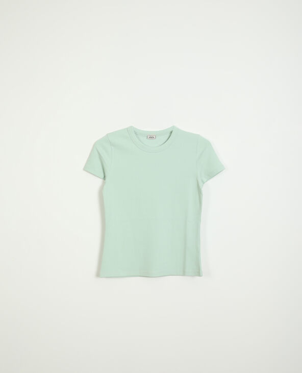 T-shirt basique vert - Pimkie