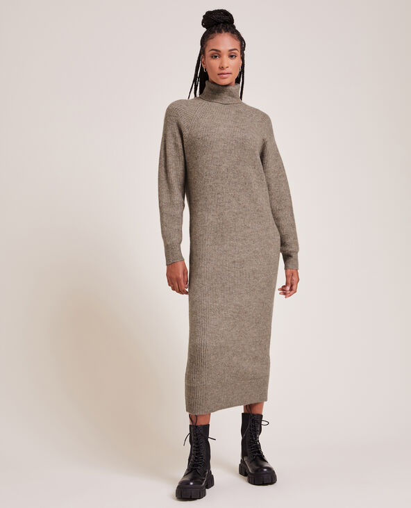 Col roulé robe cheap