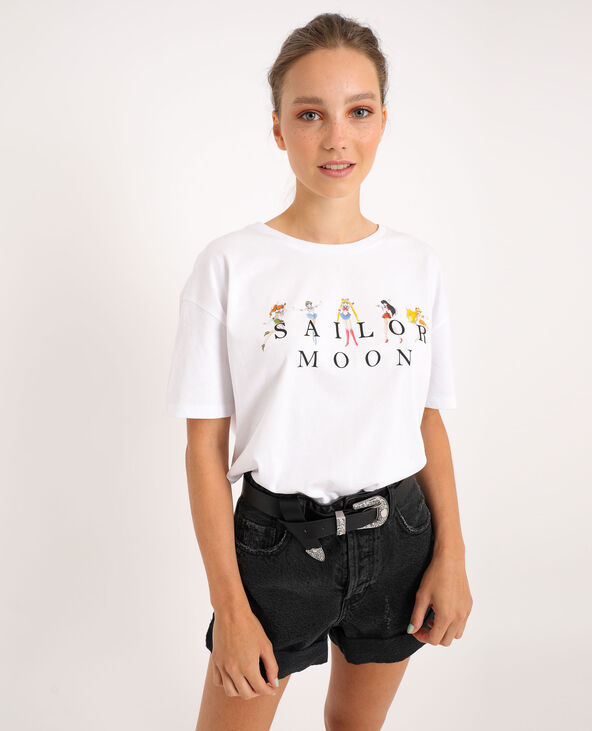 T-shirt Sailor Moon blanc - Pimkie