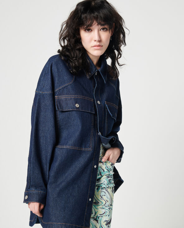 Veste en jean longue pimkie store