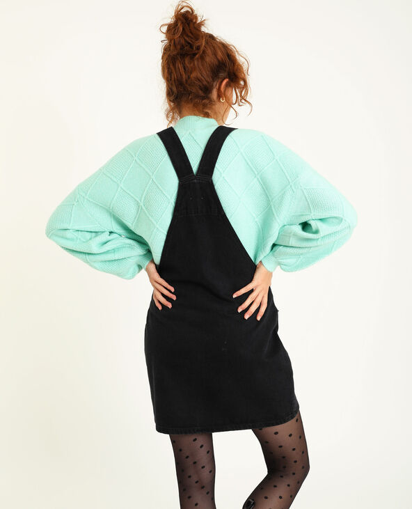 Robe salopette en jean