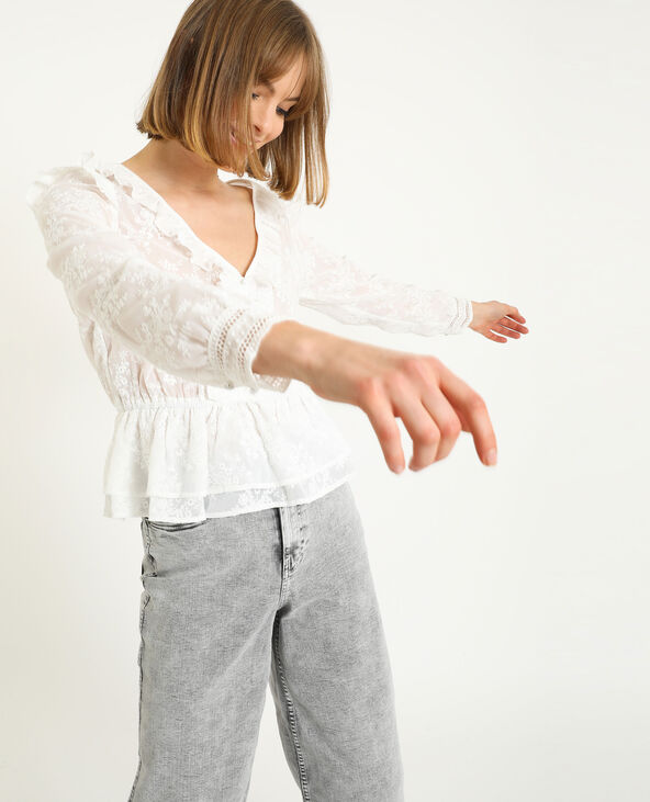 Blouse dentelle 2025 pimkie