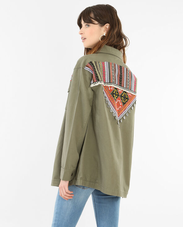 Veste en jean ethnique deals