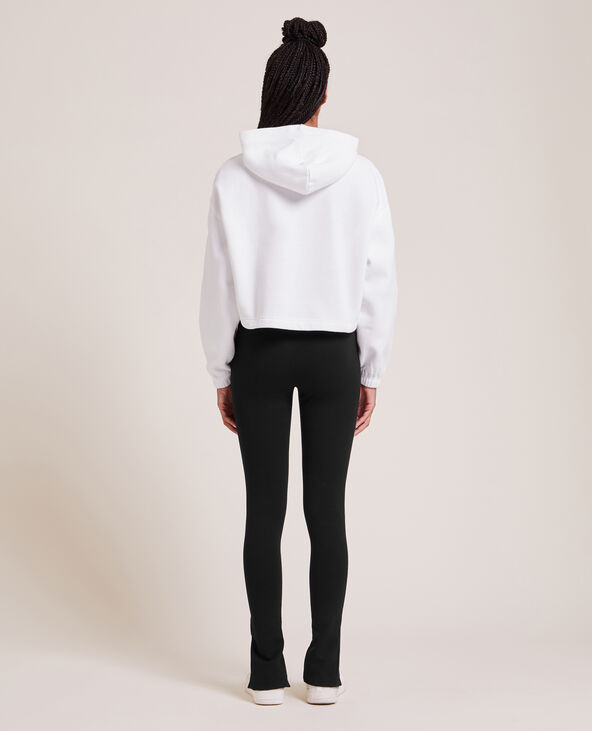 Jegging taille haute avec fentes devant noir - Pimkie