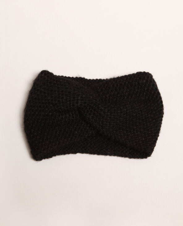 Headband twisté noir - Pimkie