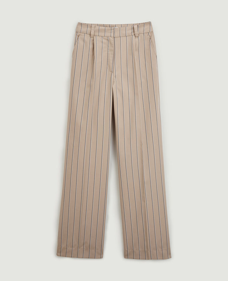Pantalon wide leg blanc - Pimkie
