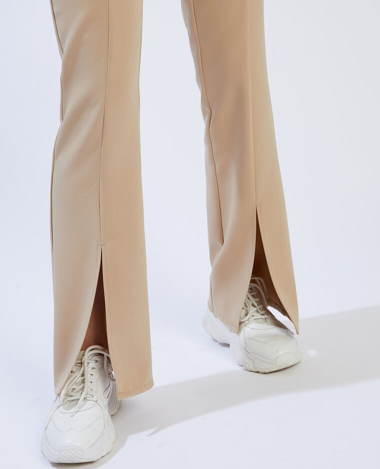 Pantalon flare SMALL beige - Pimkie
