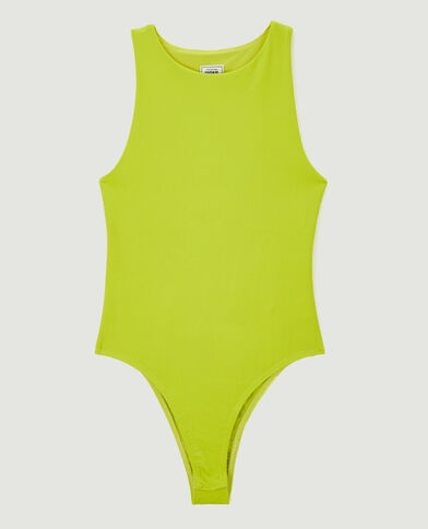 Body sans manches jaune fluo - Pimkie
