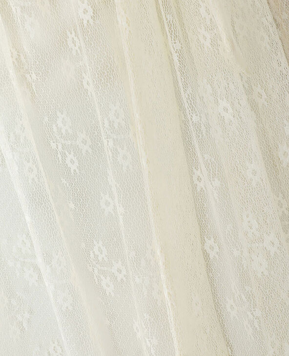 Robe longue en dentelle blanc - Pimkie