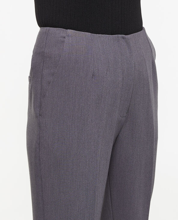 Pantalon cigarette gris foncé - Pimkie