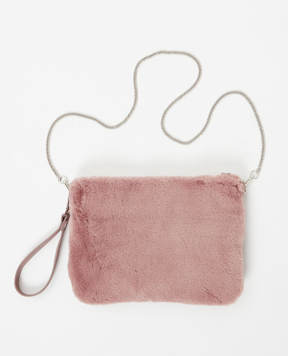 Pochette store fausse fourrure