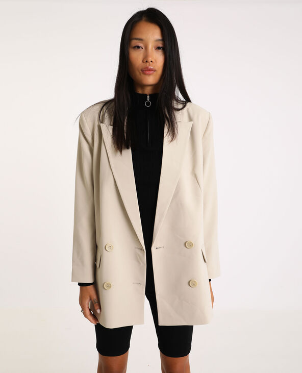 Veste 2025 oversize beige