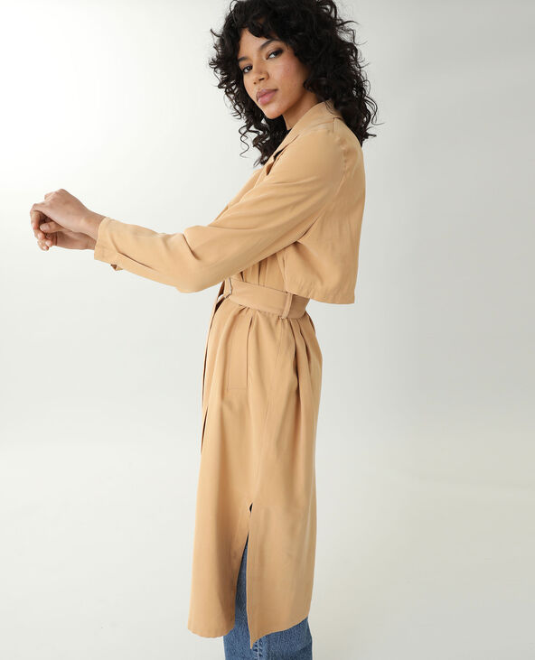 Trench long camel - Pimkie