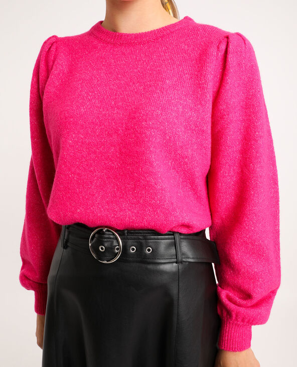 Pull manches bouffantes rose - Pimkie