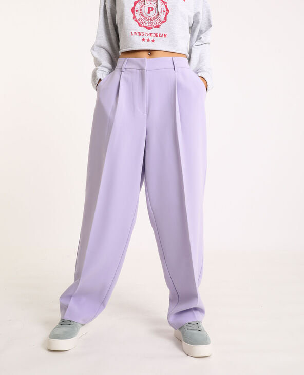 Pantalon ample violet - Pimkie