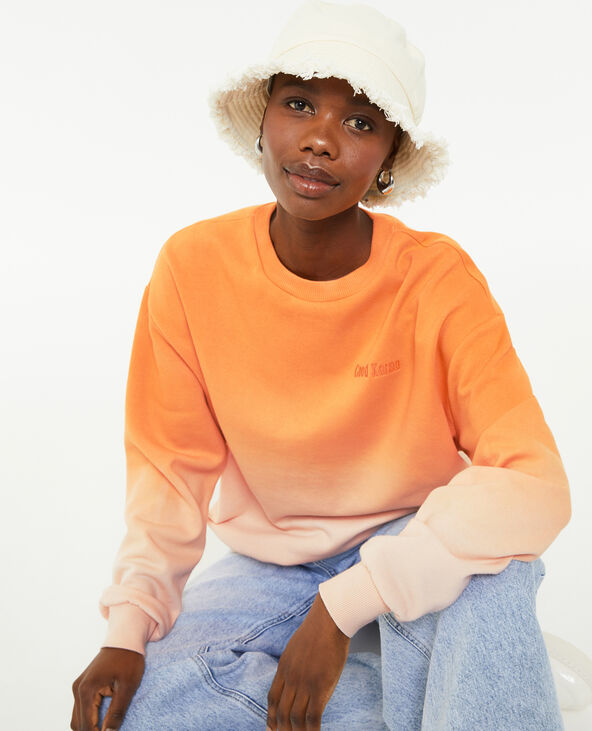 Sweat shop orange oversize
