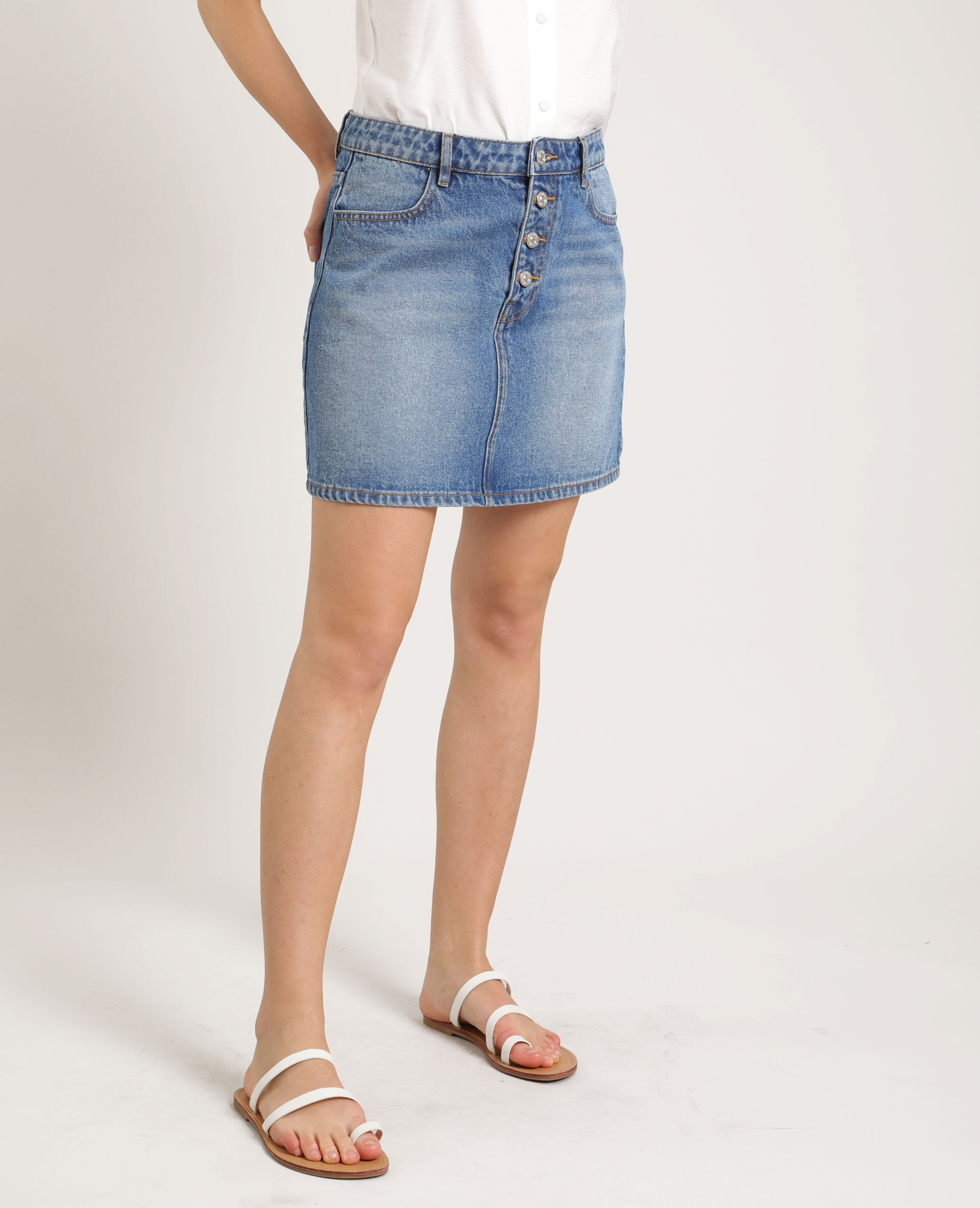 Jupe en jeans pimkie outlet