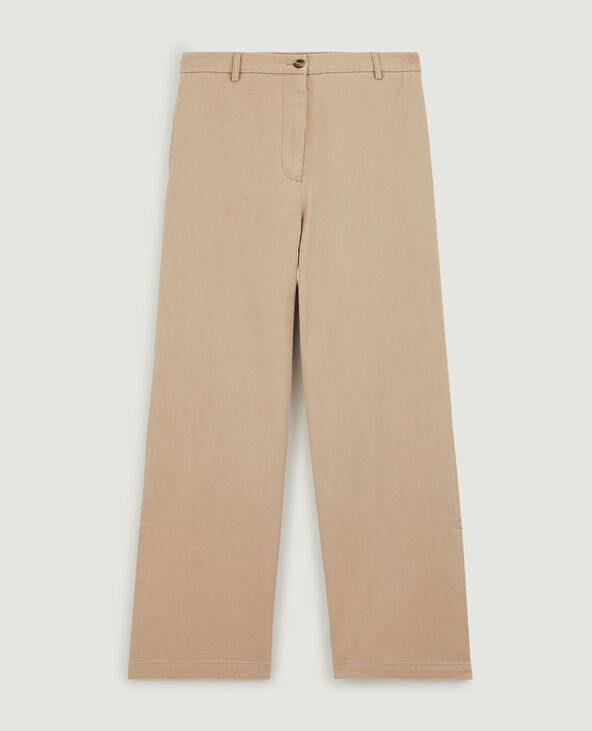 Pantalon en toile SMALL beige - Pimkie