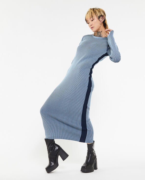 Robe longue en maille deals