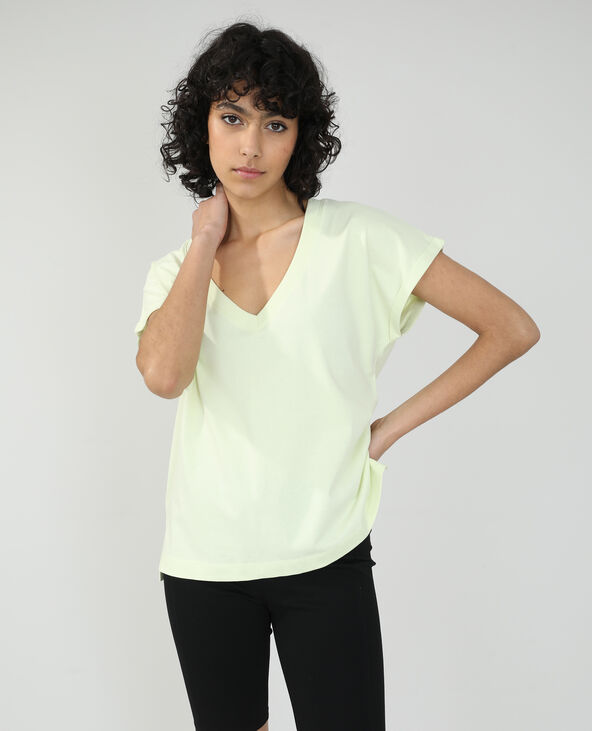 T-shirt basique oversize vert clair - Pimkie