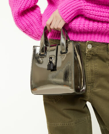 Sac boxy avec petit cadenas gris foncé - Pimkie