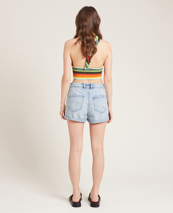 Short en jean bleu clair - Pimkie