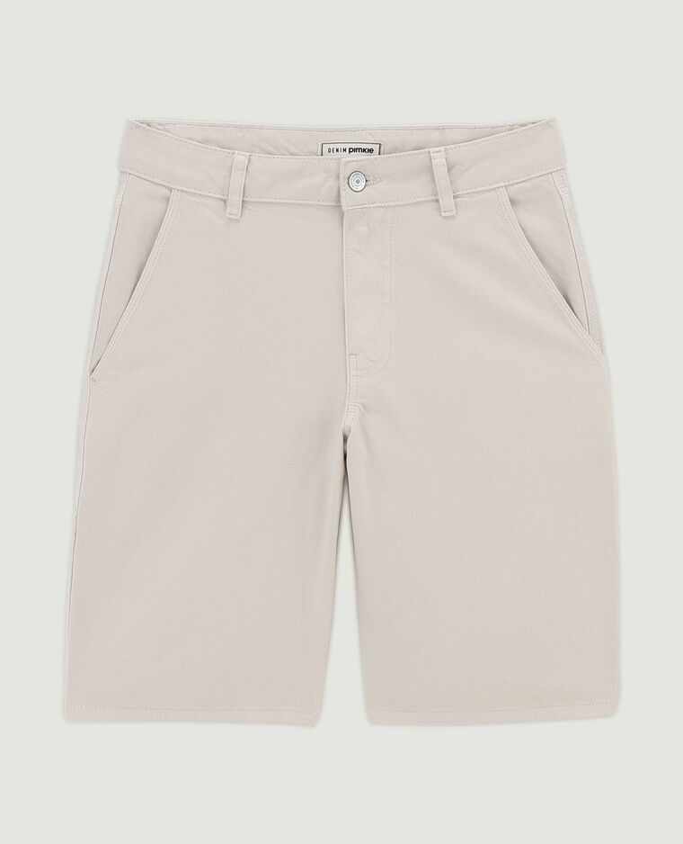 Bermuda charpentier cargo blanc - Pimkie