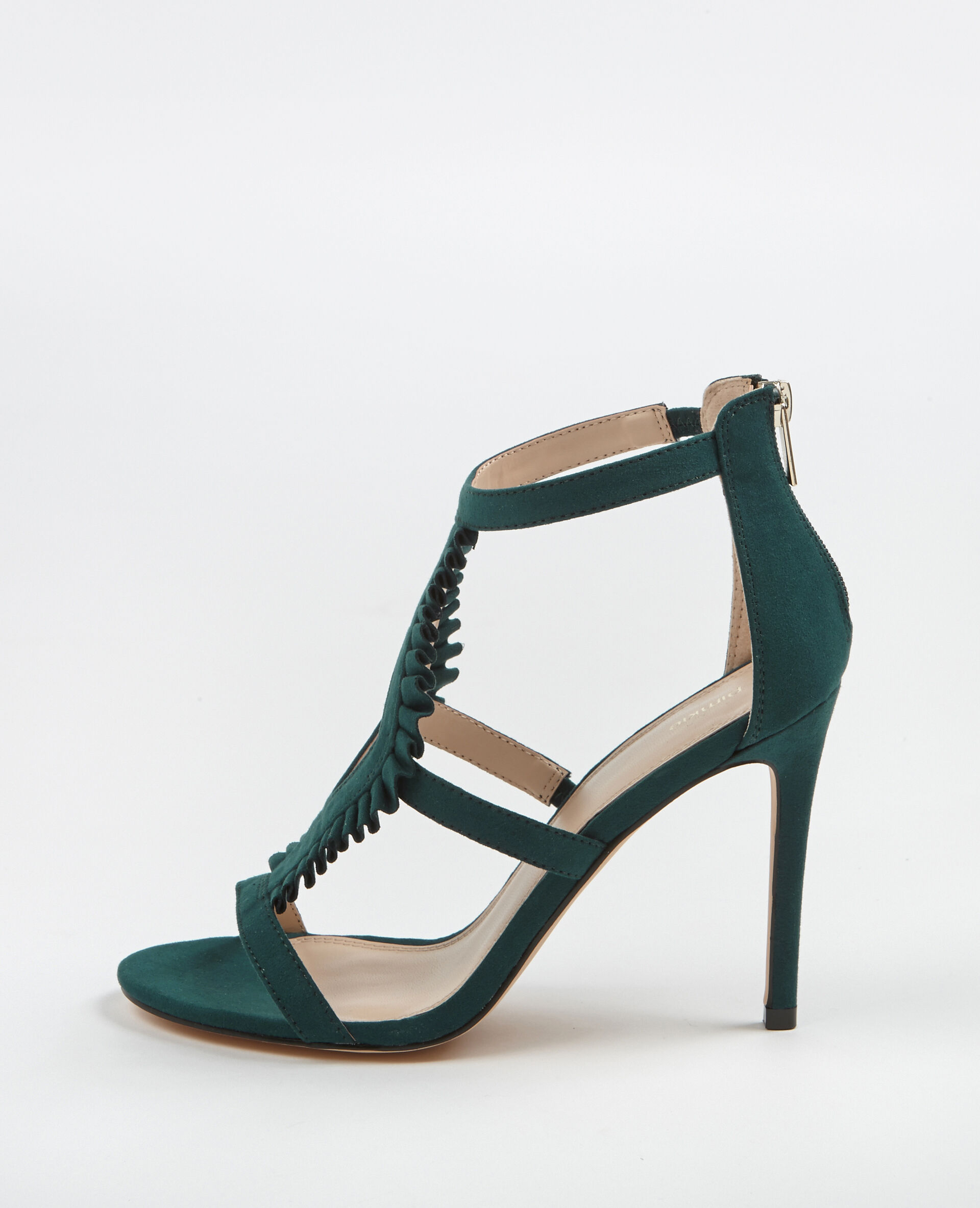 talon haut vert