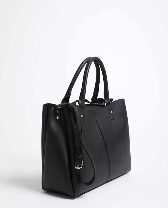 Grand sac cabas noir - Pimkie