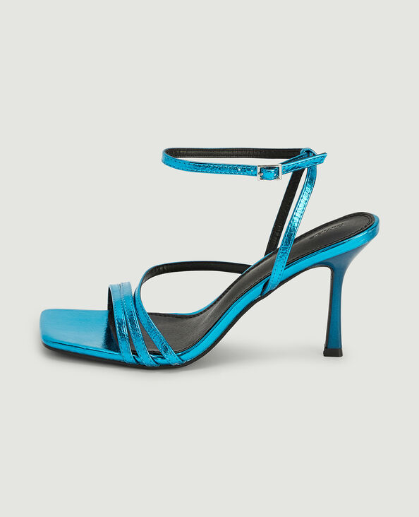 Sandales à brides bleu aqua - Pimkie