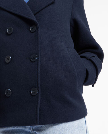 Manteau style caban bleu marine - Pimkie