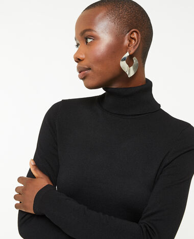 Pull à col roulé noir - Pimkie