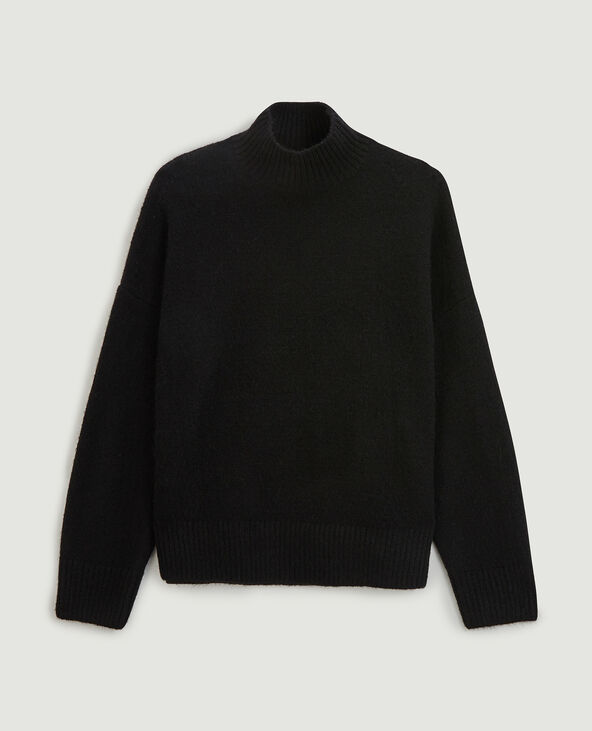 Pull col montant noir - Pimkie