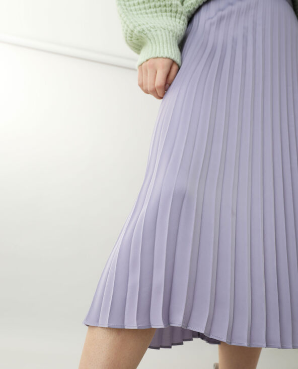 Jupe plissée violet - Pimkie