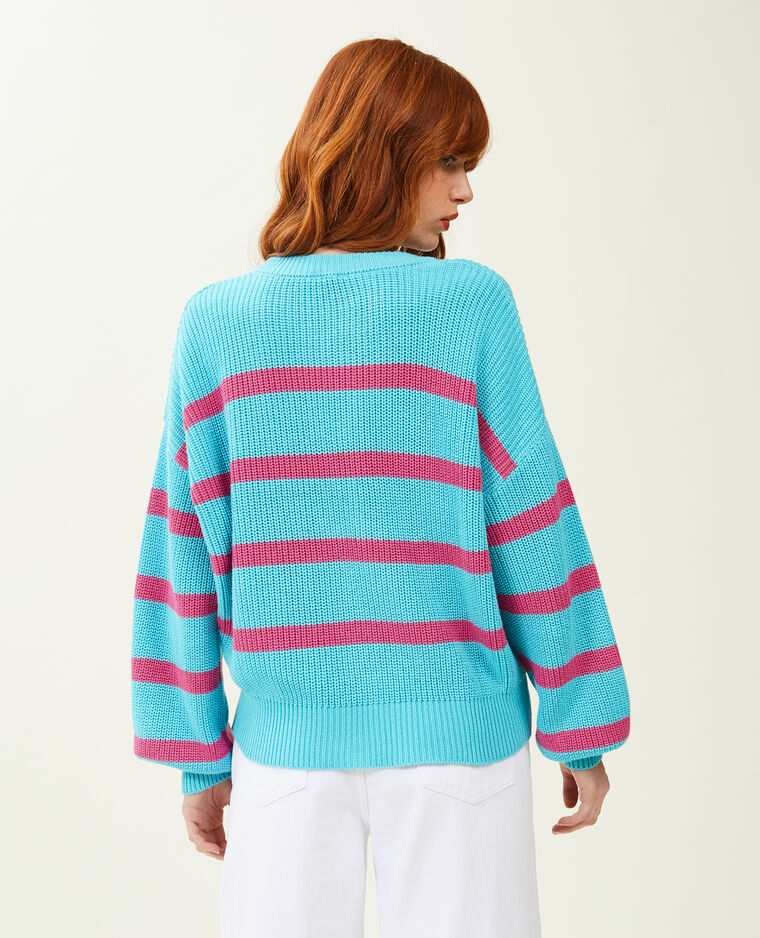 Pull marinière bleu - Pimkie