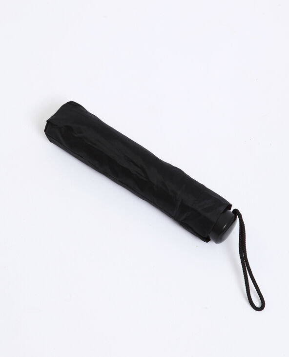 Parapluie pliable noir - Pimkie
