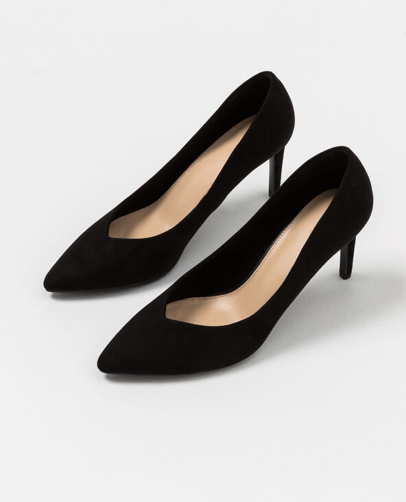 Escarpin décolleté shop en v