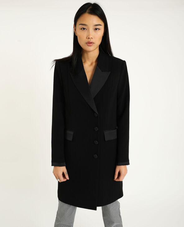 Manteau blazer noir - Pimkie