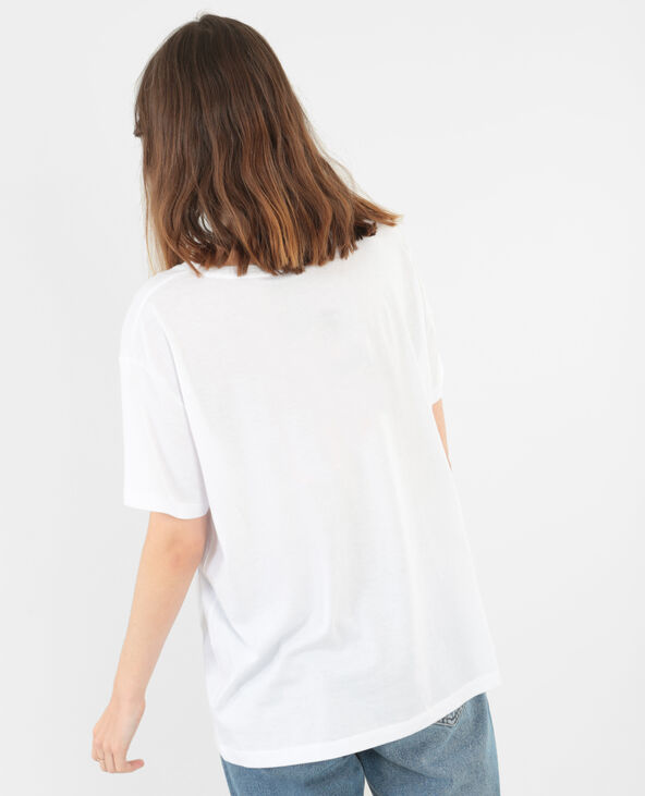 T-shirt collection limitée blanc - Pimkie