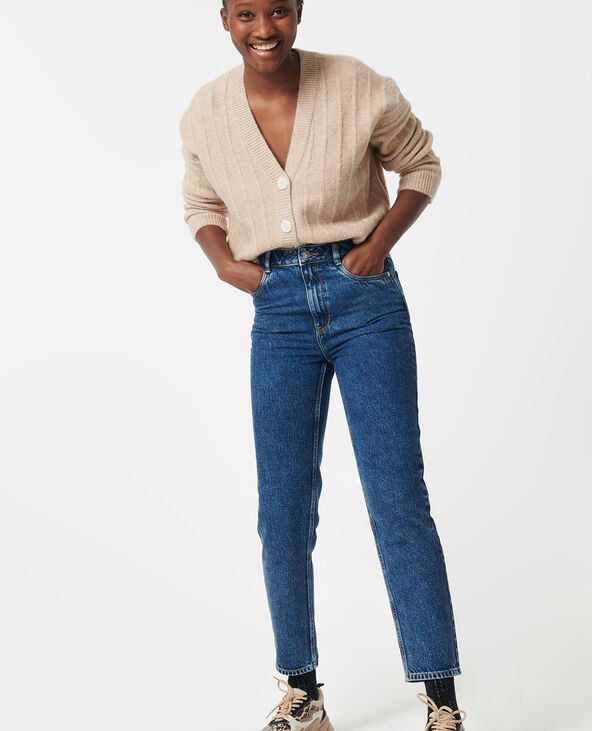 Jean taille haute bleu - Pimkie